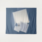 Rolling Fibonacci-vierkantjes Wandkleed (Voorkant (horizontaal))