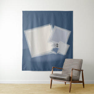 Rolling Fibonacci-vierkantjes Wandkleed