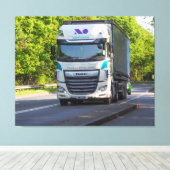 Rolling Freight door Herefordshire Canvas Afdruk (Insitu (Houten vloer))