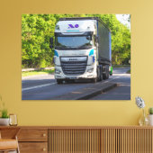 Rolling Freight door Herefordshire Canvas Afdruk (Insitu (Woonkamer))