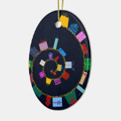 Rolling Gift Rope Ornament (Links)