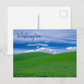 Rolling Green Wheat Fields of the Palouse Briefkaart (Voorkant / Achterkant)
