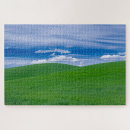 Rolling Green Wheat Fields of the Palouse Hard Legpuzzel