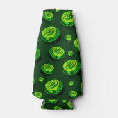 Rolling Greens: gazon kom patroon in olieverf Flesjeskoeler (Voorkant)