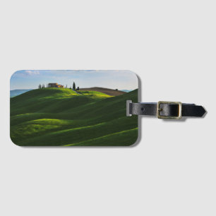 Rolling Hill Near Asciano, Toscane Bagagelabel