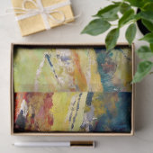 Rolling Hills, rustige muren - een landschap in Yo Tissuepapier (Geschenk)