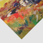 Rolling Hills, rustige muren - een landschap in Yo Tissuepapier (Detail)