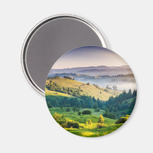 Rolling Hills Schitterend Natuurfoto Magneet