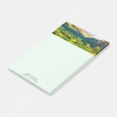 Rolling Hills Schitterend Natuurfoto Post-it® Notes (Schuin)