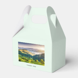 Rolling Hills Schitterende Natuur Foto Bedankt Bedankdoosjes