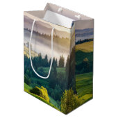 Rolling Hills Schitterende Natuurfoto Medium Cadeauzakje (Voorkant Gekanteld)