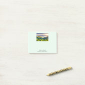 Rolling Hills Schitterende Natuurfoto Post-it® Notes (Op bureau)