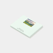 Rolling Hills Schitterende Natuurfoto Post-it® Notes (Schuin)