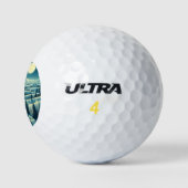 Rolling Hills van de winter Golfballen (Logo)