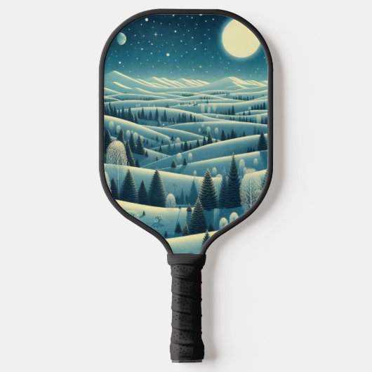 Rolling Hills van de winter Pickleball Paddle (Voorkant)