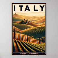 Rolling Hills van Toscane - Vintage Travel