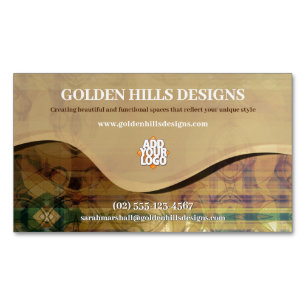 Rolling Hills Visitekaartje Magnet Magnetisch Visitekaartje