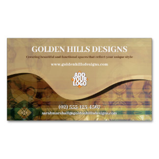 Rolling Hills Visitekaartje Magnet Magnetisch Visitekaartje