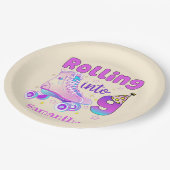 Rolling in 9| Broodskater Birthday Celebration Papieren Bordje (Gekanteld)