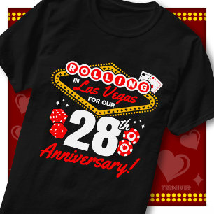 Rolling In Las Vegas 28e Verjaardagsreis Voor Kopp T-shirt