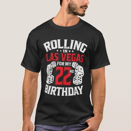 Rolling in Las Vegas voor mijn Vegas Trip Py T-shirt (Voorkant)