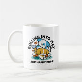 Rolling in mei als Happy Pups - Schattigee lenteho Koffiemok (Links)