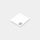 Rolling in mei als Happy Pups - Schattigee lenteho Post-it® Notes (Schuin)