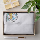 Rolling in mei als Happy Pups - Schattigee lenteho Tissuepapier (Geschenk)