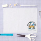 Rolling in mei als Happy Pups - Schattigee lenteho Tissuepapier (Craft)