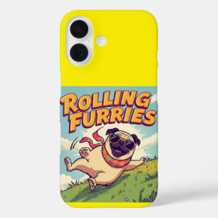 Rolling into Happiness iPhone 16 Hoesje