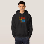 Rolling naar 20 Roller Schaats 20e verjaardag Part Hoodie (Voorkant volledig)