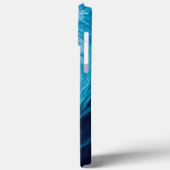 Rolling Ocean Wave in blauwe tinten Case-Mate iPhone Case (Achterkant / Links)