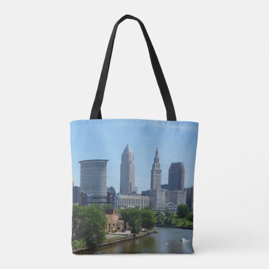 Rolling op de Canvas tas van de Cleveland (Achterkant)