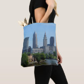 Rolling op de Canvas tas van de Cleveland (Dichtbij)