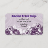 Rolling Paarse Visitekaartje (Voorkant)