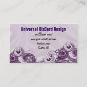 Rolling Paarse Visitekaartje (Voorkant)