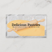 Rolling Pin en Dough | Culinaire kunst Visitekaartje (Voorkant)