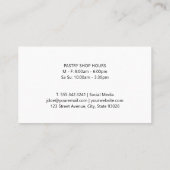 Rolling Pin en Dough | Cultuur Visitekaartje (Achterkant)