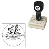 Rolling pin Kerstmis culinair uit de keuken van Rubberstempel (Gestempeld)