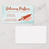 Rolling Pin Logo | Pastry Visitekaartje (Voorkant / Achterkant)