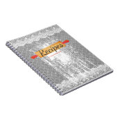 Rolling pin meel bakken kookboek recept notitieboe notitieboek (Rechterzijde)