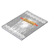 Rolling pin meel bakken kookboek recept notitieboe notitieboek (Linkerzijde)