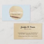 Rolling Pin met deough Visitekaartje (Voorkant / Achterkant)