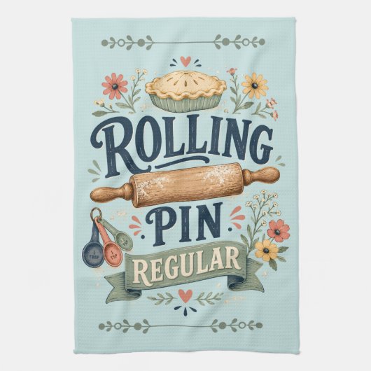Rolling Pin Regular Cottage Baker Theedoek (Verticaal)
