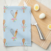 Rolling Pin, Whisk, Spoon Theedoek (Quarter Fold)