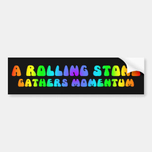 Rolling Stone Bumpersticker