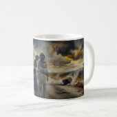 Rolling Stone Lost Highway Surreal Art MokRolling  Koffiemok (Voorkant rechts)