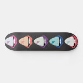 Rolling Stones SurfBoard Tongue Persoonlijk Skateboard (Horizontaal)