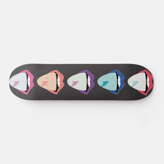 Rolling Stones SurfBoard Tongue Persoonlijk Skateboard (Horizontaal)