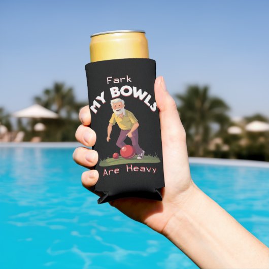 Rolling Struggles: Fark, Mijn Bowls Zijn Zwaar! Seltzer Blikjeskoeler (Insitu Zwembad)